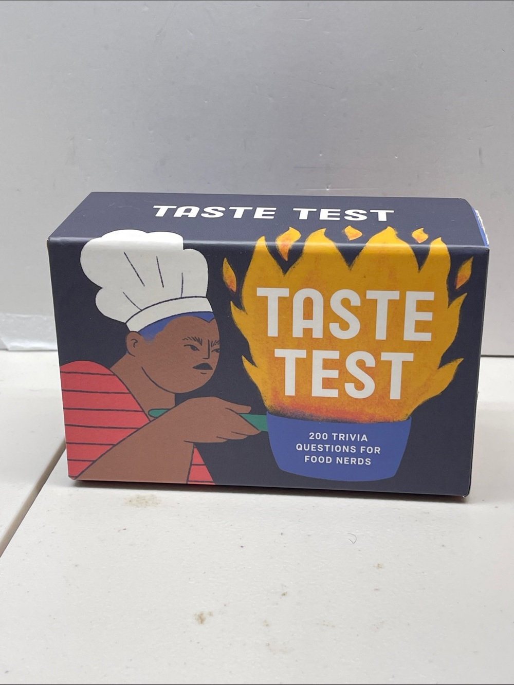 Taste Test Trivia Card Game